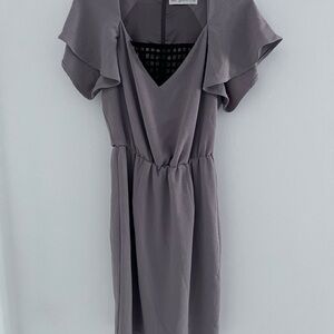 Ève Gravel dress size xs puffy sleeve blush pink